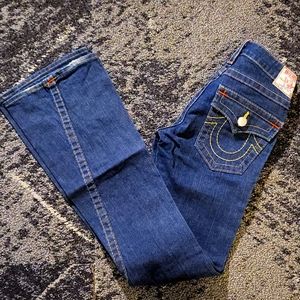 Premium Brand True Religion Low Rise bootcut Jean, Size 29